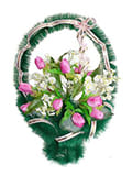 Корзина Костер 85*50